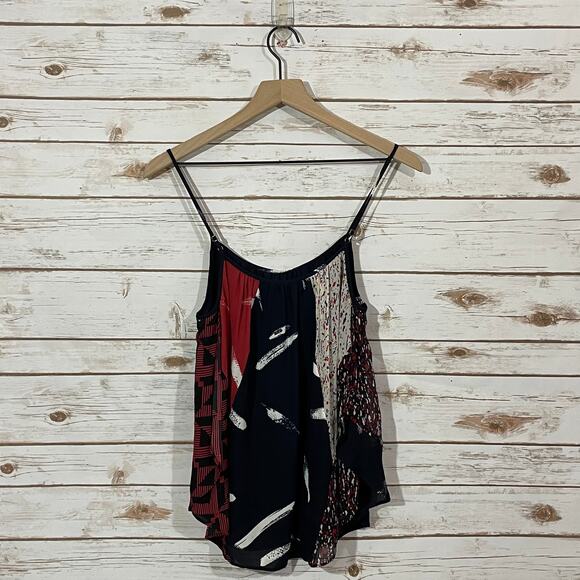 NWT Joie Lenline B Silk Camisole Top - Multi - XS - Picture 5 of 11